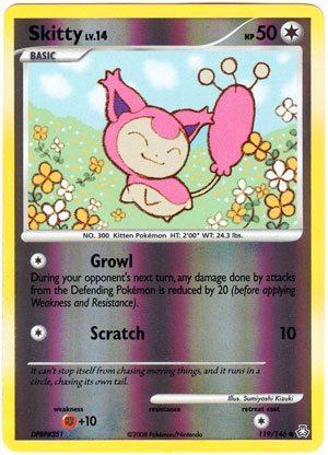 Skitty - 119/146 - Common - Reverse Holo